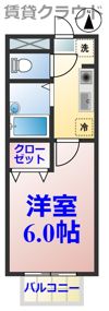 デザインコートTKの間取り画像