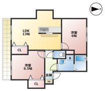 アクティブ湯屋Ⅰの間取り画像