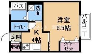 アンテノールの間取り画像