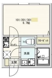 エスコート松戸新田の間取り画像