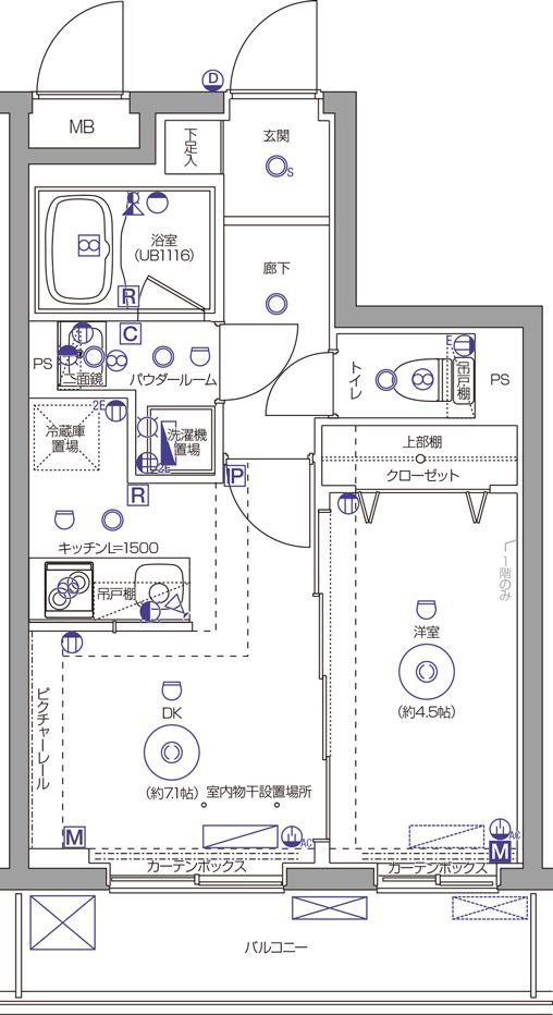 間取図