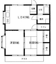 コーポコウノスの間取り画像