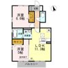 ロン・ラポール A棟の間取り画像