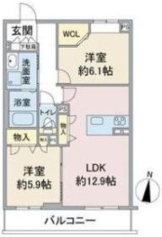 E-smile 榎の間取り画像