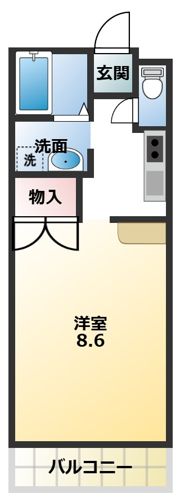 サンバレー貴翔の間取り画像