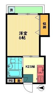ドミール大地の間取り画像