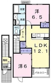 ペアセロベEの間取り画像