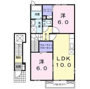 α ICHISAKO Bの間取り画像