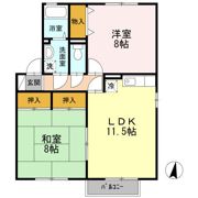 アビタシオンⅢの間取り画像