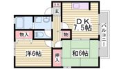 ヴィラモンテA棟の間取り画像