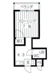 CASA山手の間取り画像