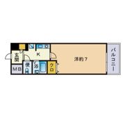 ビエラコート西新の間取り画像