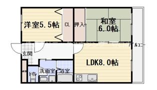 リバティコートの間取り画像