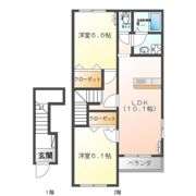 アラモード ガーデンの間取り画像