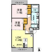 メゾン Dの間取り画像