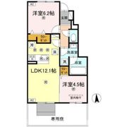 D-room SachiⅢの間取り画像