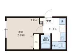 レピュア蓮根レジデンスⅡの間取り画像