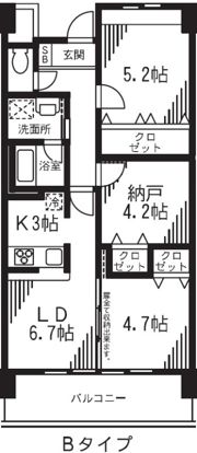 アルビオ北新横浜の間取り画像