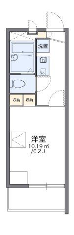 レオパレスセジュール野江の間取り画像