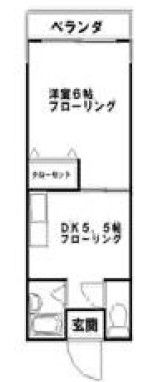 コンフォートⅡの間取り画像