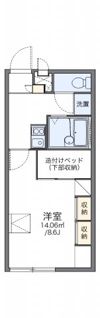 レオパレスソレイユⅡの間取り画像