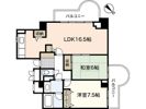 Acityタワーズイースト(308)の間取り画像