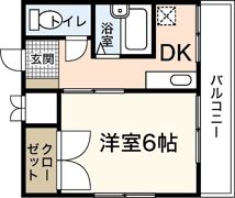 グランディールKYの間取り画像