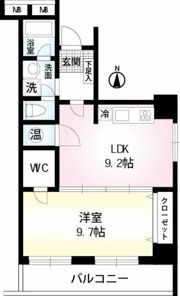 メゾン富士見ヶ丘の間取り画像