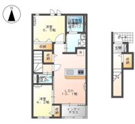 ヴィラネーブルⅡの間取り画像