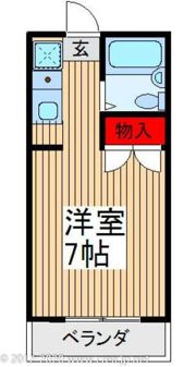 ミラ21の間取り画像