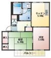 グランシード平和 Fの間取り画像