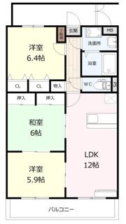 マンションT＆Sの間取り画像