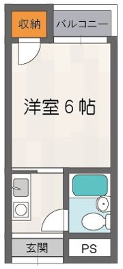 フォンタル西九条の間取り画像