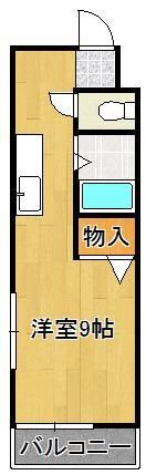 ハイツ永犬丸の間取り画像