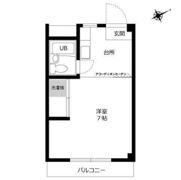 ホワイトメゾン学南1棟の間取り画像