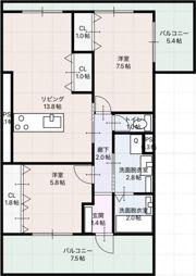 プラーンソレイユ池見の間取り画像