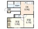 ユアメゾン温品の間取り画像