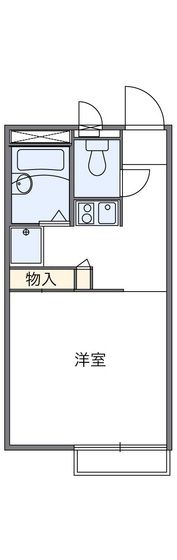 レオパレスカサグランデの間取り画像