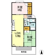フレンドリー91 D棟の間取り画像
