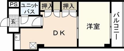 グレース天満町の間取り画像