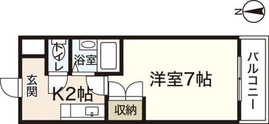 87gメゾンマスイの間取り画像