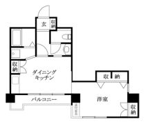 ドリームスクェアーかやまちの間取り画像