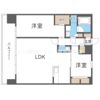 プレジオ北浜の間取り画像