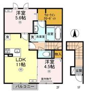 ブローニュ A棟の間取り画像