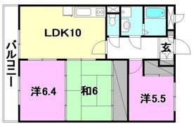 ユーミー高雄2の間取り画像