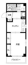 ノベル駒込の間取り画像