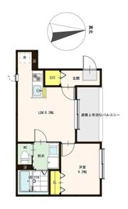 山科ビエントの間取り画像