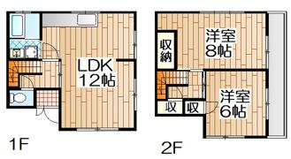 西横浜戸建ての間取り画像