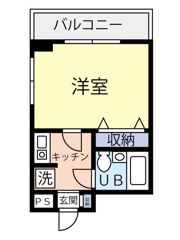クリオ横須賀中央壱番館の間取り画像