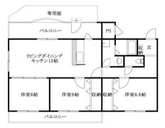 アルトフルス・M2の間取り画像